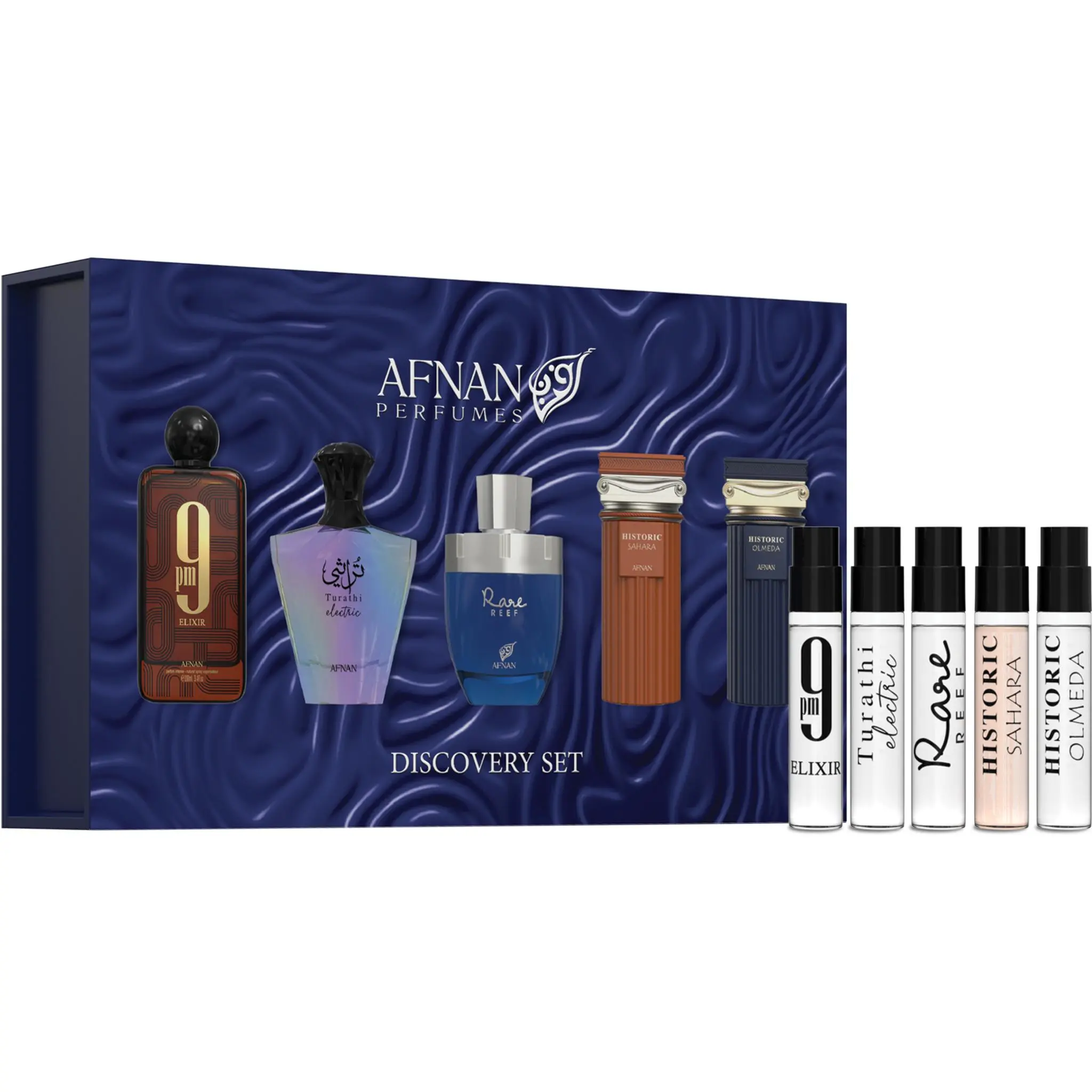 Afnan For Men’s Discovery Kit – Pour Homme Miniature Perfume Set (5 x 2ml Vials) Afnan For Men’s Discovery Kit – Pour Homme Miniature Perfume Set (5 x 2ml Vials)