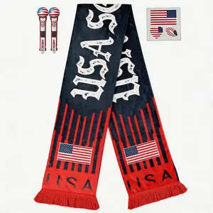multi-country Soccer Fan Gift Set – HD Double-Sided Scarf, Cheer Thunder Sticks & Temporary Tattoos, Perfect for Game Day & Sports Fans0.soccer fan set, soccer fan kit, soccer scarf, thunder sticks, soccer accessories, game day fan gear Kids Ronaldo