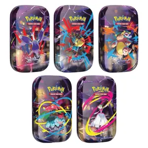 Pokémon Mega Evolution Mega Heroes Single Sealed Metal Tin - Includes 2 Non-Sports TCG Trading Card Booster Packs, Collectible Cards