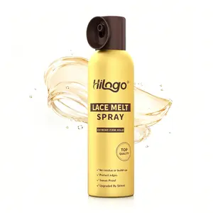 Hilogo Lace Melt Spray for Wig Install | Strong Hold & Natural Hairline Lace Melting Spray for Ashy Lace - Sweat-Proof & Slay-Proof Haircare Spray 6.09 FL OZ 180 ML#SummerWins #DealsforYouDays