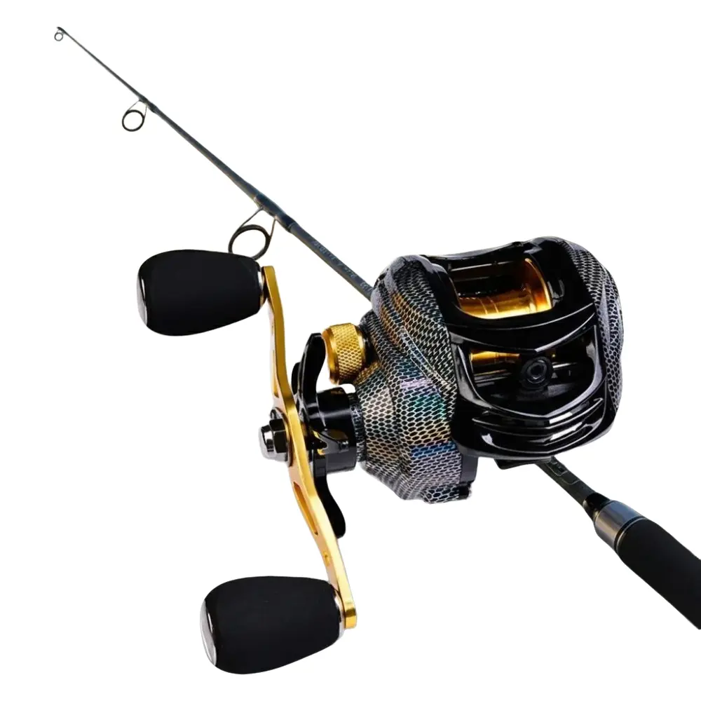 Heavy Duty Metal Bearing Spinning Reel High Gear Ratio Aluminum Spool Anti-Tangle Left/Right Convertible Fresh Saltwater Large Line Capacity Precision Braking System Adjustable Shallow Deep Spool Durable Fishing Gear, Outdoor Fishing Supplies