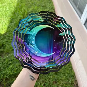 “When the veil drops” wind spinner