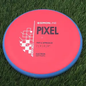Axiom Electron Soft Pixel with SimonLine Stock Stamp - 171.2g - Blue Rim Red