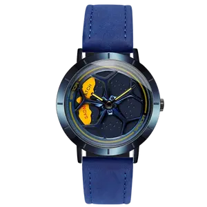 SVJ - Blue/Blue - Watch - Alloy Stainless Steel Case, Quartz, Hardened Crystal Glass, 30M Water Resistance