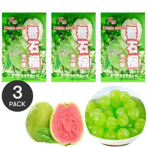 Hongyuan  Guava Hard Candy - 12.3 oz (350g) Each - Sweet, Tangy, and Irresistible Fruit Bonbon - Shelf Life: 12 Months