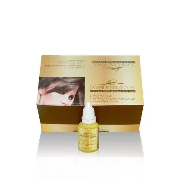 Dominican Magic Hair Follicle Revitalizing Scalp Applicator (12 Pack) (Ampollas Para la Caída)