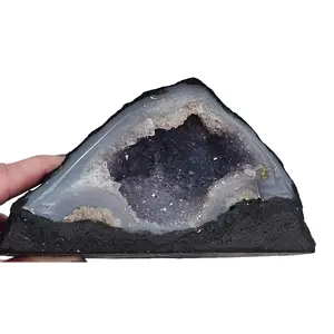 Amethyst Raw Crystal Cathedral Natural Purple Healing Stone for Meditation Spiritual Protection Raw Unpolished Formation