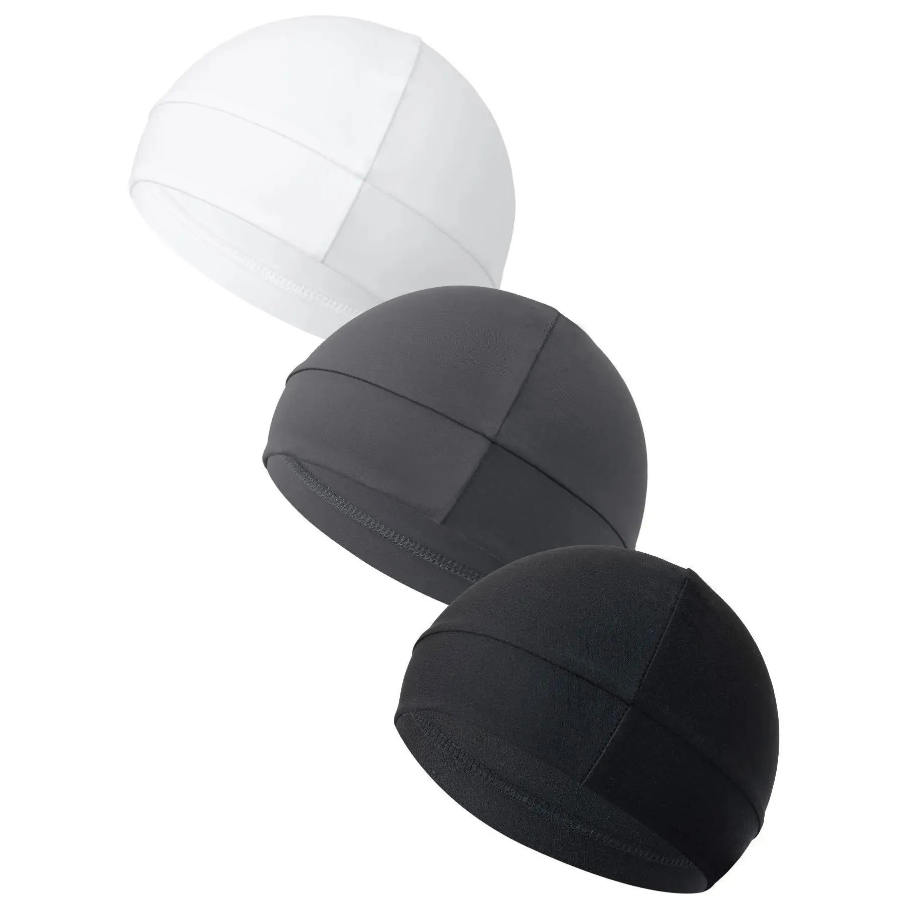 Simple Style Plain Color Skull Beanie for Men & Women, Casual Sporty Breathable Beanie Hat for Outdoor Sports for Men & Women, Fitted Hats
