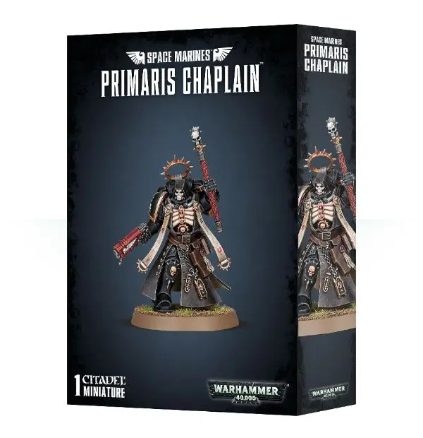 Warhammer 40k: Space Marines Primaris Chaplain Warhammer 40k: Space Marines Primaris Chaplain