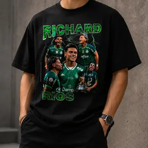 Camiseta Richard Rios Gildan Heavy Cotton Tee For Men Women Unisex Professional Wrestler T Shirts Cool Vintage Fashion T-Shirt Gift Classic Apparel