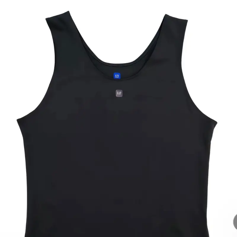 Yeezy x Gap Women's Second Skin Tank Top, Women's Lightweight Athletic Activewear, Sport Streetwear Short-Sleeve Sports Top