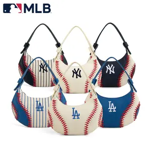 MLB Hobo Bag for Women,Adjustable Straps,Lightweight Shoulder bag for Game Day Essentials & Casual Fan Gear,Crossbody Bags for party,Holiday and Daily use Gift, 101