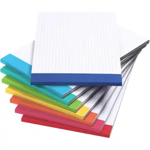 8 Pcs Small Graph Paper Notepad 5 x 8 Inch Mini Notebook Double Sided Memo Pads Back to School Supply Pocket Notepad Assorted Colors 50 Sheets 5x5 Grid Graph Paper Notebook