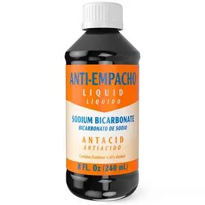 Anti-Empacho OTC Stomach Relief Liquid - Sodium Bicarbonate Antacid for Heartburn & Digestive Healthcare, 8 fl oz, 1-Pack Edible Formula