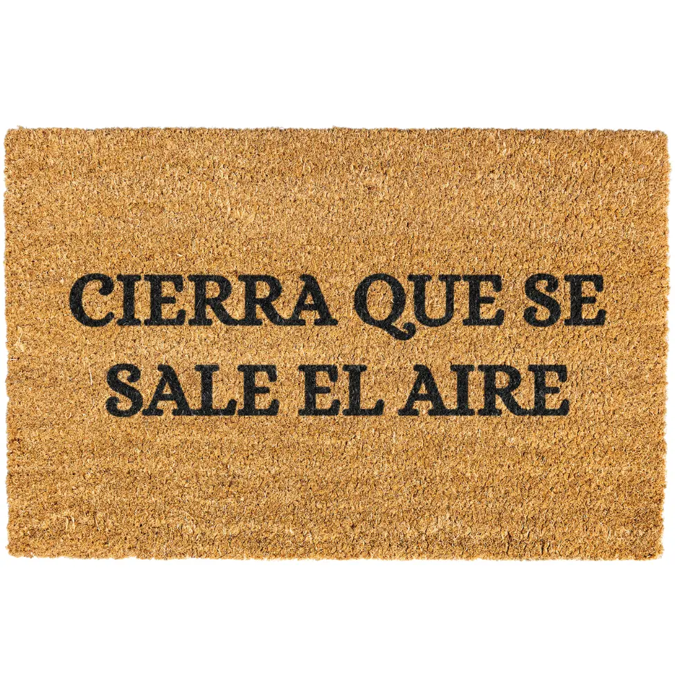 Cierra Que Se Sale El Aire doormat, Spanish Doormat, Funny Spanish Doormat, Welcome Mat, Funny Door mat