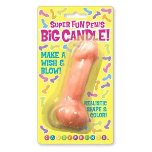 Candyprints Super Fun Penis Big Candle