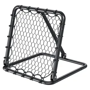 VEVOR 34"x34" Soccer Rebounder Net Kick-Back Portable Football Training Gifts