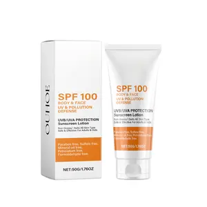 Daily Face Protective Lotion with Ethylhexyl Methoxycinnamate & Isononyl Isononanoate, Lightweight Moisturizing Cream for Soft, Smooth Skin