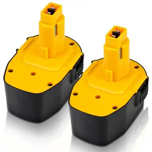 2 Packs 14.4V 3600mAh Ni-Mh Battery Replacement for Dewalt DC9091 DC9094 DW9091 DW9094 Power Tools