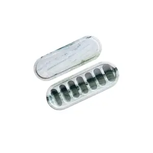 Lauren Elizabeth X Revolve Green Jade Marble Pill Box