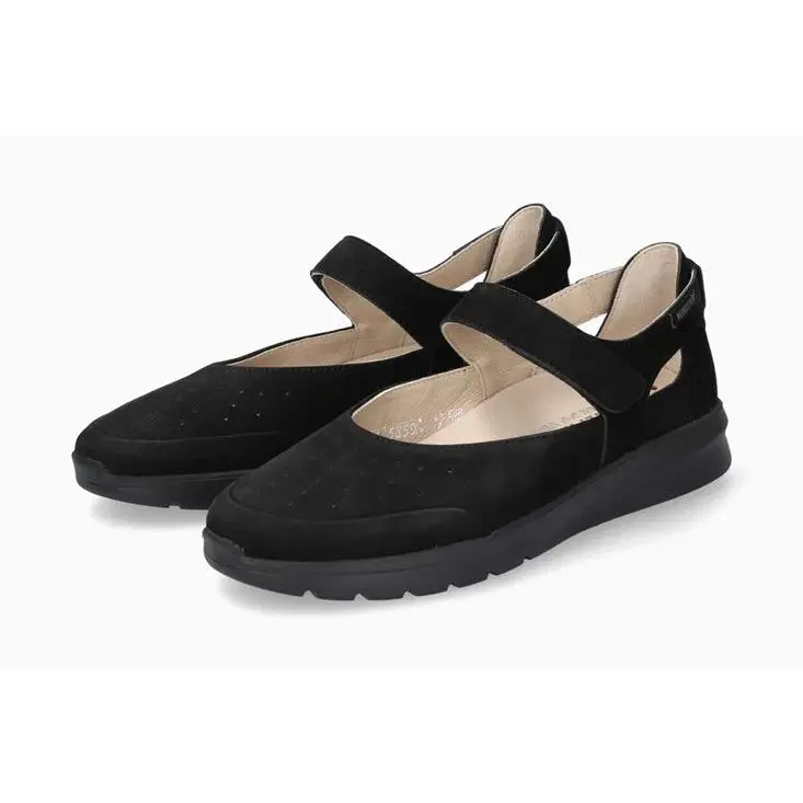 Mephisto Marsia Black Ballet Flat Comfort Shoe Womens Sizes 6-11 NEW