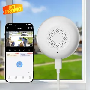 4K HD Wireless Window Camera, 5G/2.4G WiFi Indoor Security Cam with Color Night Vision, Motion Detection & 2-Way Audio for Baby Home Safety