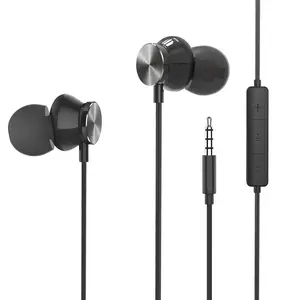 3.5mm Headphones Wired Earbuds for  Galaxy A23 A14 A52 A03s S10 S9, Noise Canceling Semi in-Ear Headset 3.5mm Jack Stereo Earphones with Microphone for iPhone 6S Plus 5S 5 SE MP4