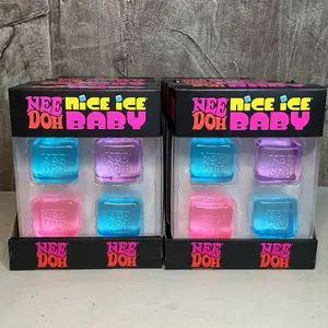Authentic Needoh Nice Ice Baby Fidget Toy - Sensory Stress Relief Tool for Kids and Adults