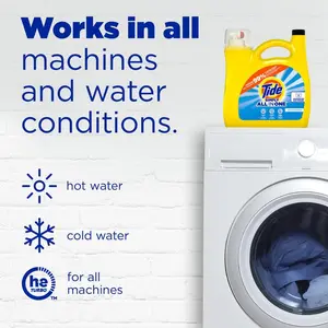 Simply All in One Refreshing Breeze Scent Liquid Laundry Detergent, 89-Loads, 117 fl. oz.