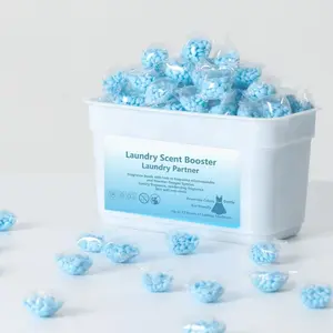 Blue Ocean Scented Laundry Beads, 320g/110pcs Box, Enhances Fragrance & Softness, Multi-Purpose Cleaning Capsules for Clothes Care