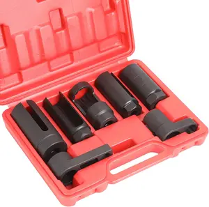 Oxygen Sensor & Oil Pressure Sending Unit, Master Sensor Socket Set, 7 Pieces