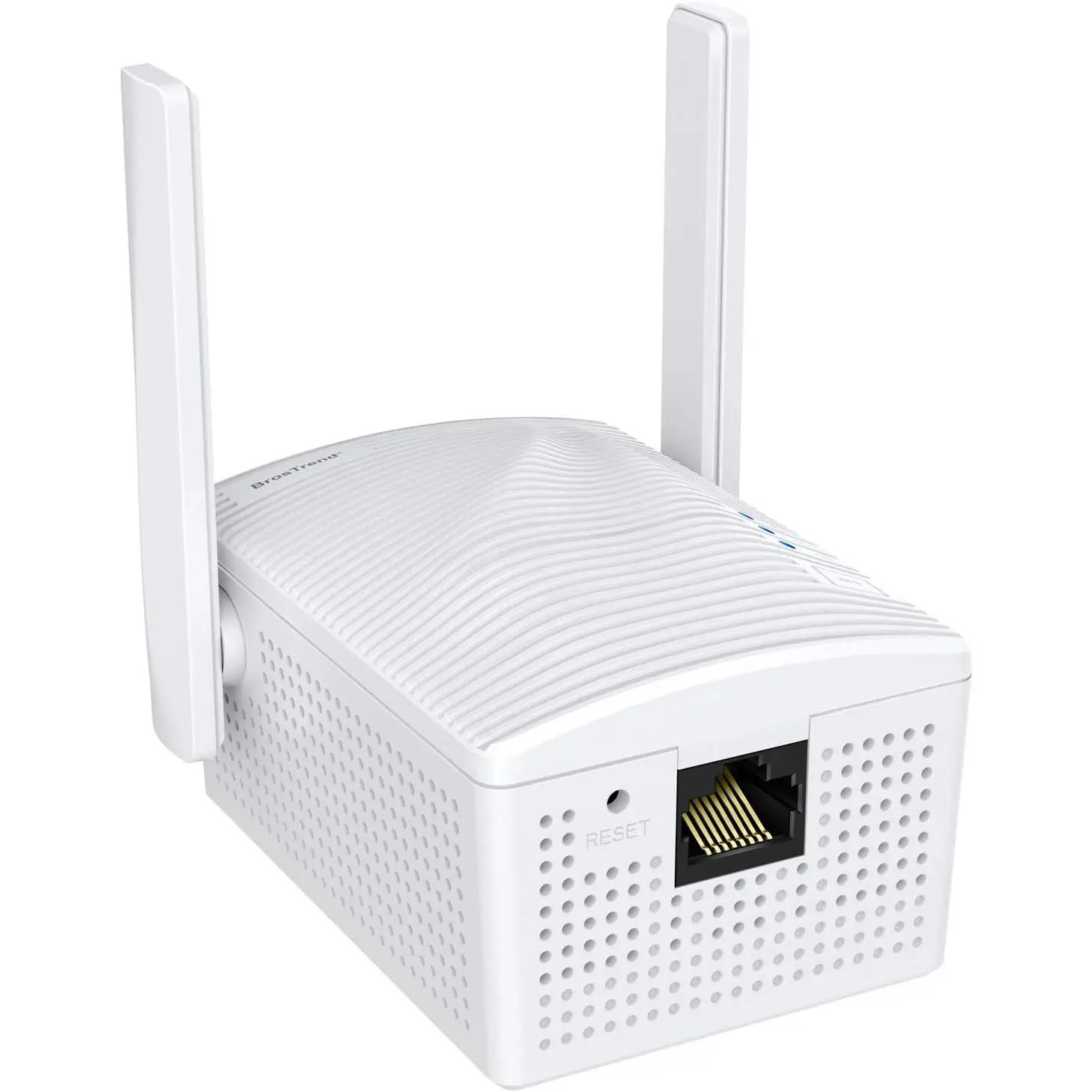 AC1200 WiFi to Ethernet Adapter, 1200Mbps Dual Band Universal  Bridge for Printer,  TV, Blu-Ray Player, , , etc, WPS Easy Setup, Connect a Wired Device to