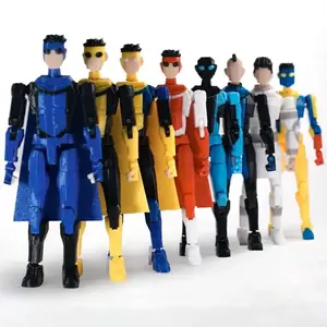 Random 1PCS 99L3D Printed Shapeshift Action Mannequin Toys