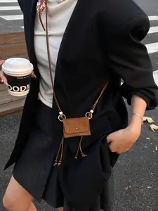 Elegant Magnetic Closure Crossbody Shoulder Bag for Women, Stylish Plain Design, Perfect for Daily Use, Travel & Commuting, Crossbody Purses