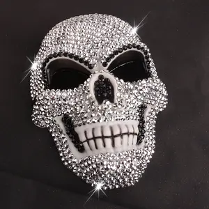 New diamond-embellished mask for Halloween ball party fashion