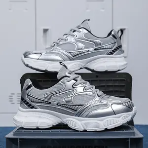 Men's Casual Skateboard Shoes Fabric Lining Cloth Insole Four Seasons Breathable Lace-Up Round Head Sneakers Sports Style EVA Sole Lightweight Durable MD Sole Fashion Low-Top Skateboard Shoes