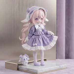 Lucky Emma LULUElf story series Bjd Dolls, Cute Cartoon Doll, High-Quality Collectible Toys, Perfect Gift for Kids & Adults, Unique Design, Durable Material