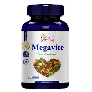 Megavite Daily Wellness Formula with Vitamins Minerals Herbal Blend & Antioxidants USA FDA GMP NPAC-60 Tablets