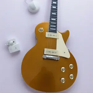 LP Guitar with P90pickup Gold Finish ,chrome hardware ,rosewood fingerboard