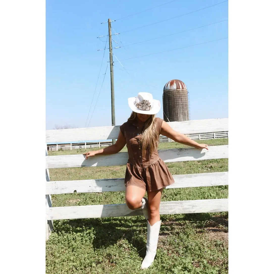 Dusty Darling Romper
