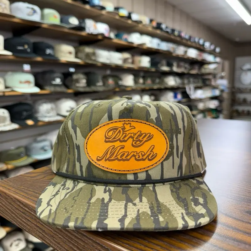 Classic Leather Patch Rope Hat - Bottomland