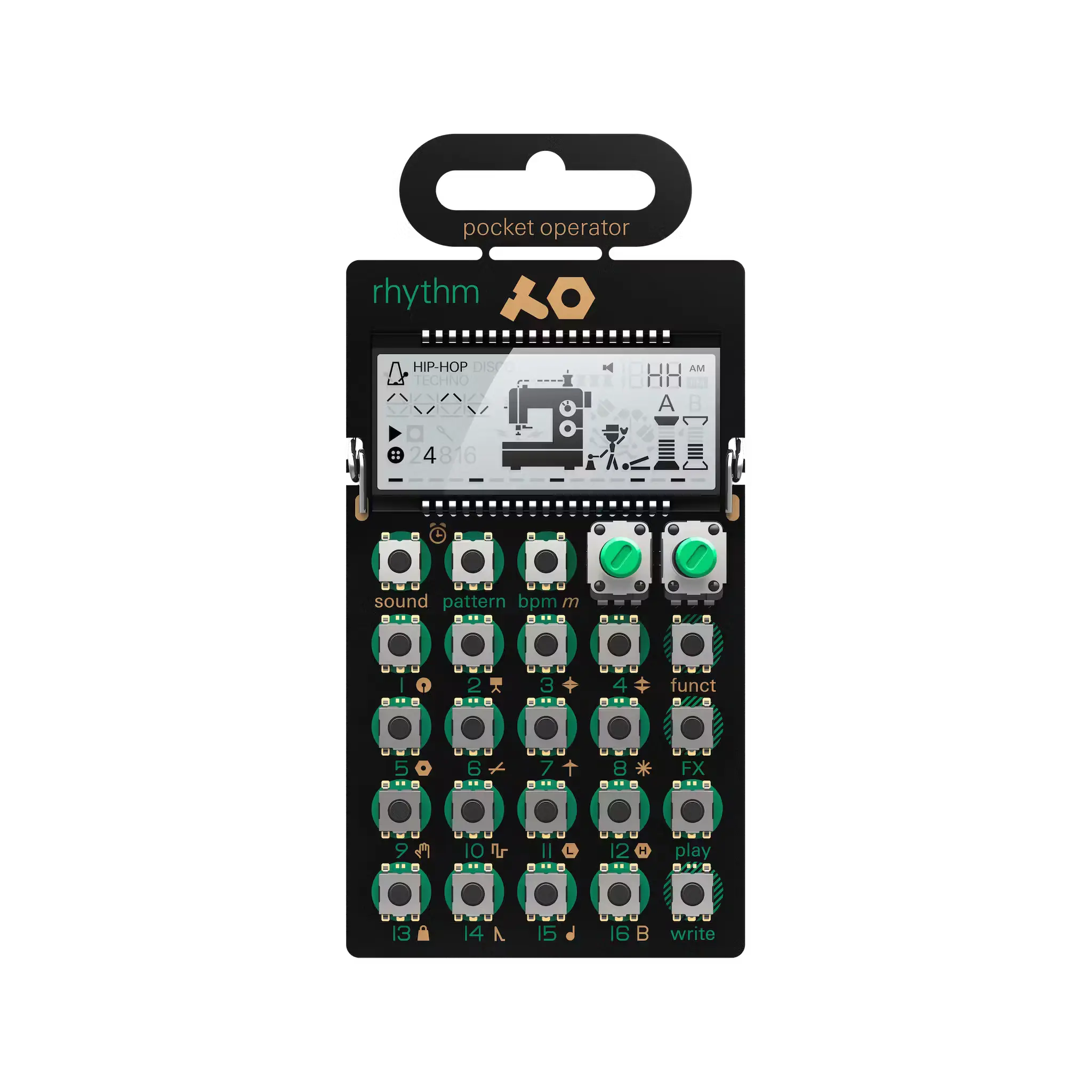 Teenage Engineering PO-12 Rhythm Programmable Rhythm Synthesizer