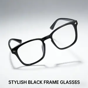 Blue Light Blocking Glasses | Trending Retro Square Frame Eyeglasses | Anti Eyestrain UV Filter Computer Glasses | Lightweight Non-prescription Gaming Glasses for Women Men Office Home Daily Use