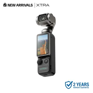 Xtra Muse Vlogging Camera with 1'' CMOS 4K/120fps Videos 3-Axis Gimbal Stabilizer Fast Focusing Face/Object Tracking Portable Handycam Camcorder