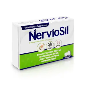 NERVIOSIL HERBAL SUPPLEMENT VALERIAN ROOT & PASSION FLOWER