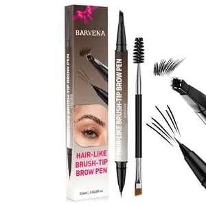 Micro-Fork Brow Pen for Flawless Microbladed Look, DIY Brow Makeup Tool, Hair-Like Strokes, Save Money on Salon Visits, #microblading #browhack