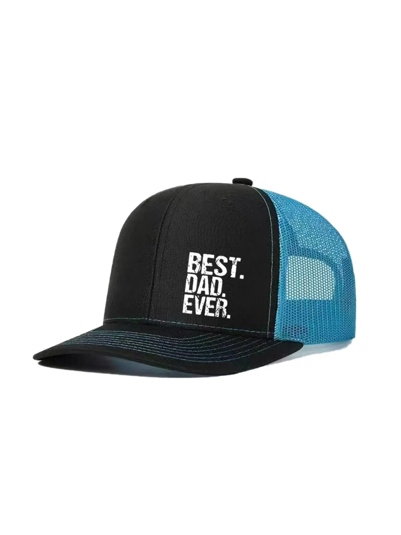 Father's Day Gift, Unisex Baseball Cap, Casual Summer Hat, Best Dad Ever Letter Printed Hat, Stylish Adjustable Trucker Outdoor Hats