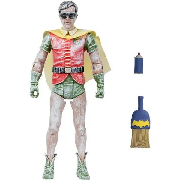 McFarlane Toys - DC Retro: Batman '66 - 6" Wax Robin Action figurine/statue  [Collectible Figurine/Statue/Bust] Action figurine/statue