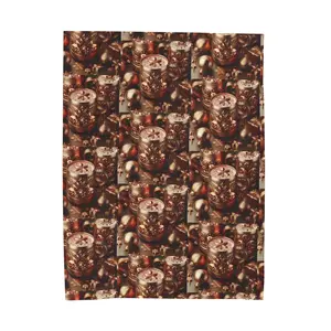 Cozy Mug Velveteen Plush Blanket