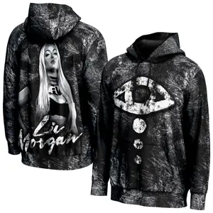 Liv Morgan WWE Black Pullover Hoodie, Trendy Revenge Tour Sweatshirt, Edgy Pop Star Streetwear, Miracle Kid Fan Gift, Unique Goth Aesthetic Look